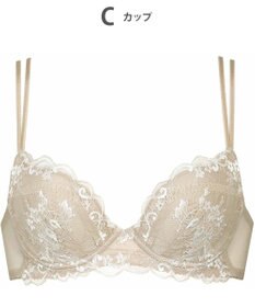 WACOAL ブラジャー ふっくらとした谷間をメイク 軽やかなつけごこち Gカップまで対応 大きいサイズ レディース BXC408 /ワコール