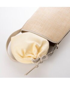 UNBILLION カシュカシュ cachecache / 雑材風アシンメトリートート