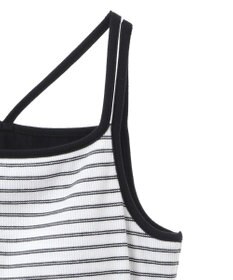 AMERICAN HOLIC カップ付き　バッククロスボーダーキャミソール