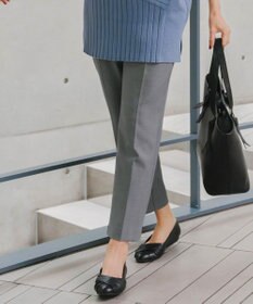 Tiaclasse 【洗える】テーパードパンツ