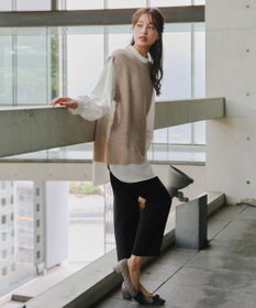 Tiaclasse 【洗える】テーパードパンツ