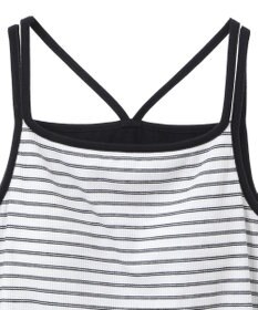AMERICAN HOLIC カップ付き　バッククロスボーダーキャミソール