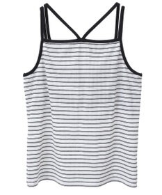 AMERICAN HOLIC カップ付き　バッククロスボーダーキャミソール