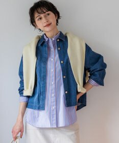 23区 【先行予約】ライトダンガリー デニムショートシャツ