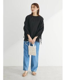 Green Parks ・ＥＬＥＮＣＡＲＥ　ＤＵＥ　バックリボンブラウス