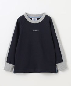 J.PRESS KIDS 【100-130cm】裏毛ラグラン ロゴトレーナー