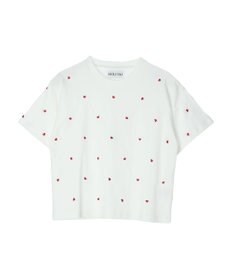 Green Parks ・Ｄｏｕｂｌｅ　Ｆｌａｇｓ　ハート刺繍Ｔシャツ