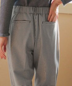 Tiaclasse 【洗える】テーパードパンツ