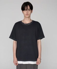 WEGO 【ユニセックス着用ITEM/MLサイズ展開】カラーステッチT（SS）