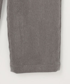 自由区 【洗える】ソフトコーデュロイワイド パンツ