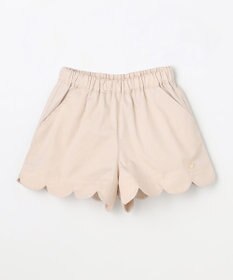 ANY KIDS 【洗濯機可能】スカラップショートパンツ