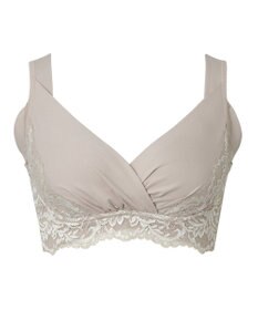 BRADELIS New York 【BRADELIS NewYork peace/ノンワイヤー】綿混トリプルキャッチFITブラ23 ブラデリス 補正 ブラジャー 接触冷感 ノンワイヤー DB123403