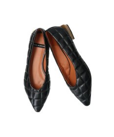INTER-CHAUSSURES 【ANGEL ALARCON】ポインテッドトウキルティングパンプス