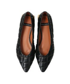 INTER-CHAUSSURES 【ANGEL ALARCON】ポインテッドトウキルティングパンプス