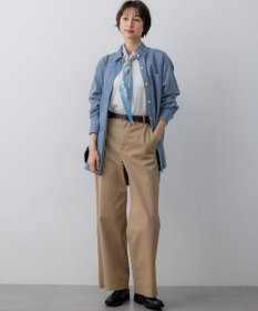 23区 【先行予約】Ericaキャラコ  ペイズリープリント スカーフ