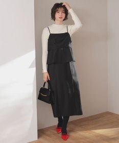 ANY SIS 【2SET】ビスチェ ワンピース × ニット セット