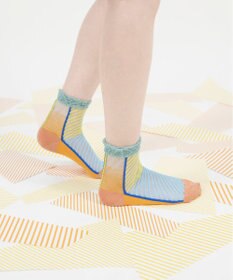 COQ しまうま シアーストライプソックス