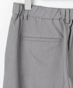 J.PRESS LADIES L SOFTシャンブレー テーパード パンツ