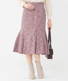ANY SIS 【洗える】フラワーフクレジャカード スカート