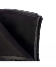 MODE ET JACOMO <carino>【レイン対応】スクエアトゥローヒールブーツ