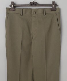 GOTAIRIKU 仕事で着られる綿パン【吸水速乾/ストレッチ/折り目加工】クールマックスコットンパンツ_ノータック（26年モデル）