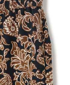 UNFILO 【ウエストゴム】プリント イージーパンツ