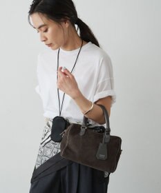 russet  スエード2WAYミニボストンバッグ(CE-1570-WEB)