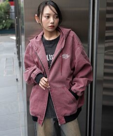 WEGO 【ユニセックス着用ITEM/MLサイズ展開】ワーカーズフードブルゾン