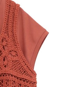 Green Parks SET2点クロシェベスト＋ワンピース