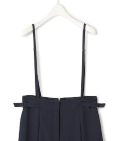 ICB 【2WAY・WEB限定・洗える】シルフィルダブルクロス サスペンダーパンツ