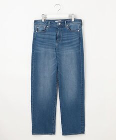 J.PRESS LADIES S 【洗える】裏起毛ストレッチ デニム パンツ