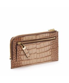 A.D.M.J. 【牛革】クロコ型押しオーガナイザーパース