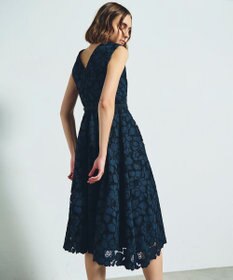 GRACE CONTINENTAL ローズレースドレス