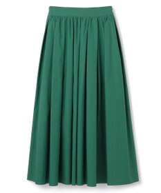 uncrave 【洗濯機洗い可】カラータイプライター フレアスカート（uncrave WHITE）