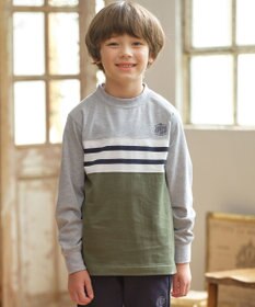 J.PRESS KIDS 【140-170cm】ボーダーミックス カットソー