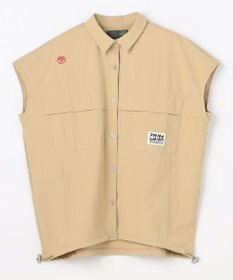 PW CIRCULUS 【すっきり見え袖】【WOMEN】サファリシャツ ゴルフウェア レディース