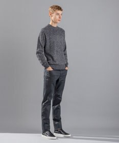 JOSEPH HOMME 【LEON 掲載】シルクバルキーハニカム　クルーネックニット