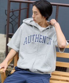 WEGO 【ユニセックス着用ITEM】カレッジロゴジップパーカー（SS）