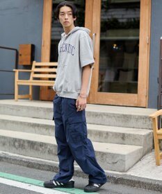 WEGO 【ユニセックス着用ITEM】カレッジロゴジップパーカー（SS）