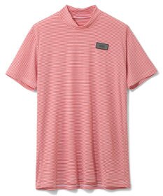 ZERO HALLIBURTON メランジ ボーダー モックネック シャツ ZHG-A4S5 82815 ゴルフウェア