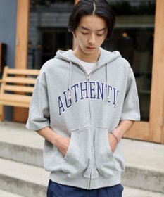 WEGO 【ユニセックス着用ITEM】カレッジロゴジップパーカー（SS）