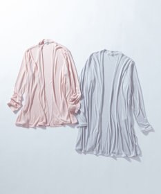 23区 S 【UVケア/接触冷感】マルチ機能 シアー ロング カーディガン