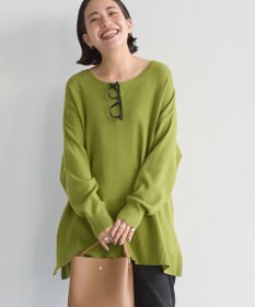 AMERICAN HOLIC バイパチロングニットプルオーバー