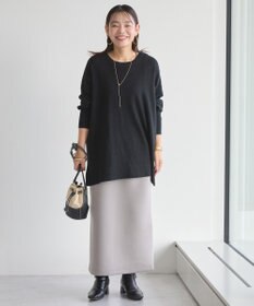 AMERICAN HOLIC バイパチロングニットプルオーバー