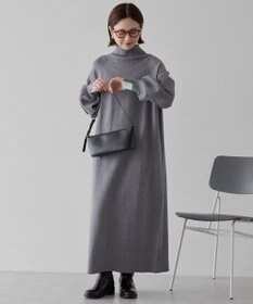 AMERICAN HOLIC バイパチモックネックニットワンピース