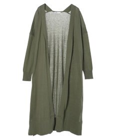 CRAFT STANDARD BOUTIQUE 裾スリットロングニットカーディガン