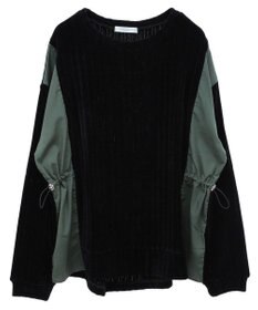 Green Parks ベロアドッキングプルオーバー