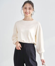 ANY SIS 【洗える】フロントライン ニット