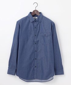 JOSEPH ABBOUD 【キングサイズ・サスティナブル素材BIOGRACE使用】テンセルプリント シャツ