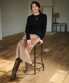 TOQUE 〈高垣麗子さんコラボ〉【ユニセックス】ベビーアルパカラグランニット